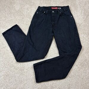 Vtg 90s Levi's Silver Tab Jeans Loose Pleated USA Made 31x32 Skater Grunge Blue